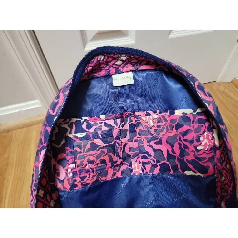 Vera Bradley-Katalina Pink Campus Backpack